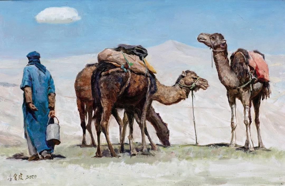  《2020 困居北非158天 李自健百幅素描油画展》即将开展！|新展预告 | 百幅