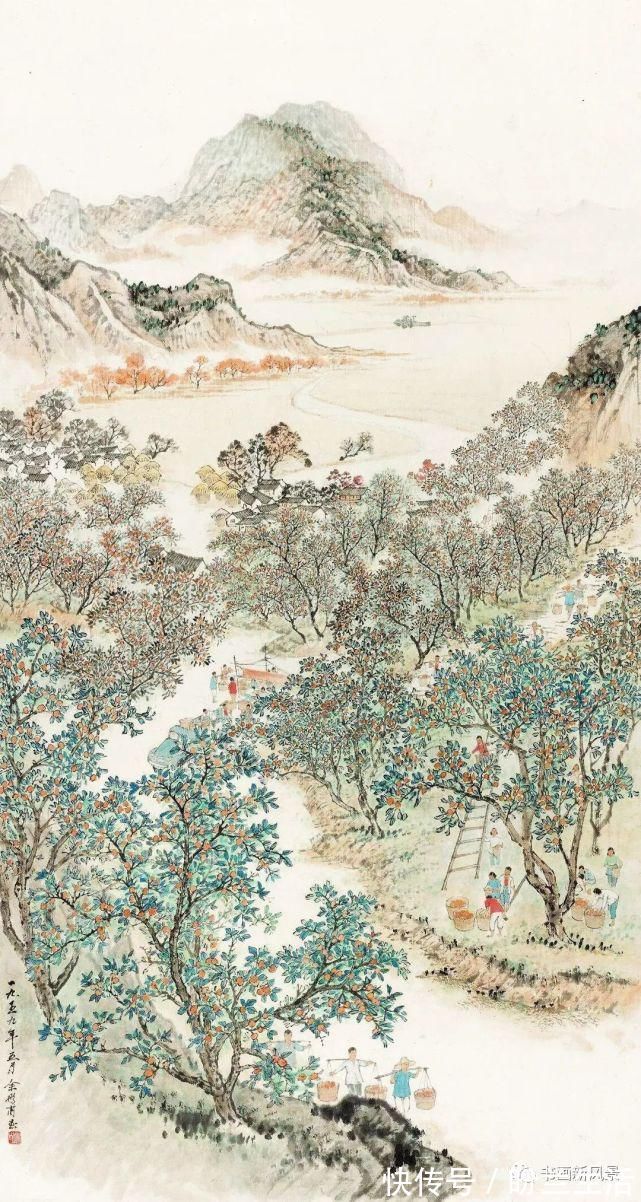 雄健|这位大家的山水,既雄健大气,又平和神清!