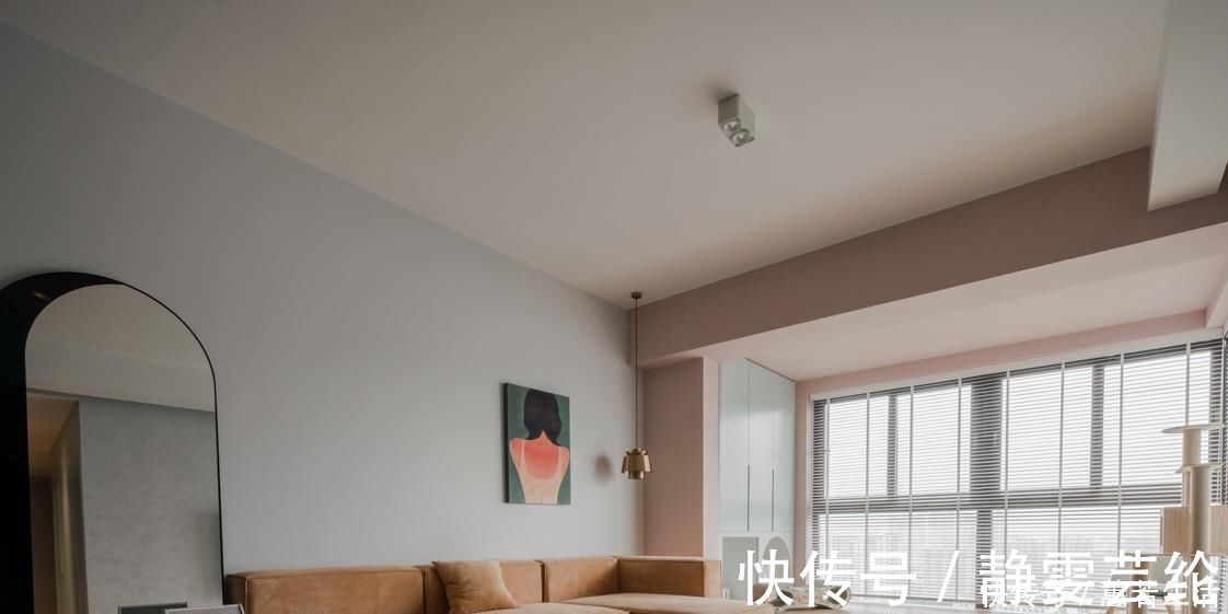平面图|晒晒她家“简单装修”的新房,还没入住就很漂亮了,沙发最有品味