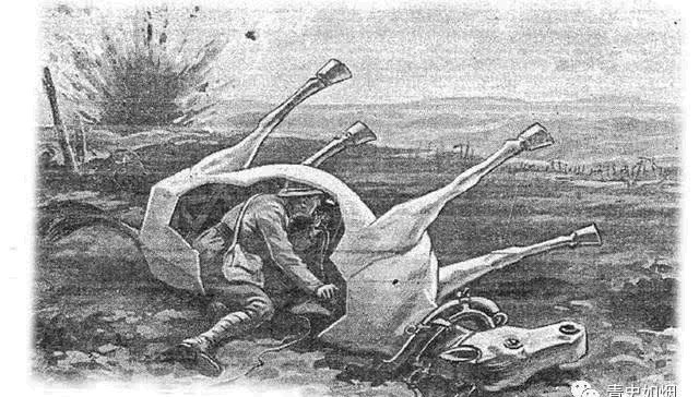钻入|一战时期的奇葩隐蔽战术,钻入马肚中躲在对方战壕附近的侦察兵