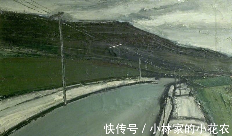 笔触|油画风景:从具象主义到抽象主义,这位画家都能自由切换