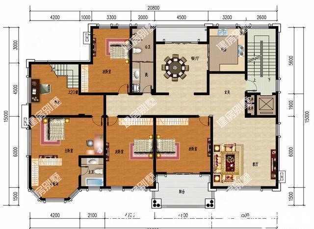 豪宅|两栋建在农村的多层豪宅，都带电梯设计，每层一户均有厨房