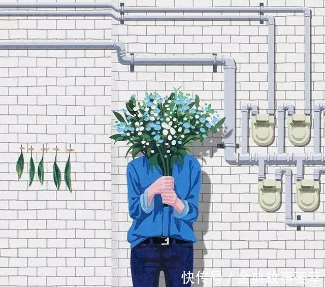 头像|ins上超养眼的清新插画,想换头像的来~