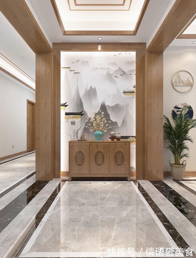 奢华|她家150㎡新中式风,全屋充满了温馨感,细节处尽显奢华与品位
