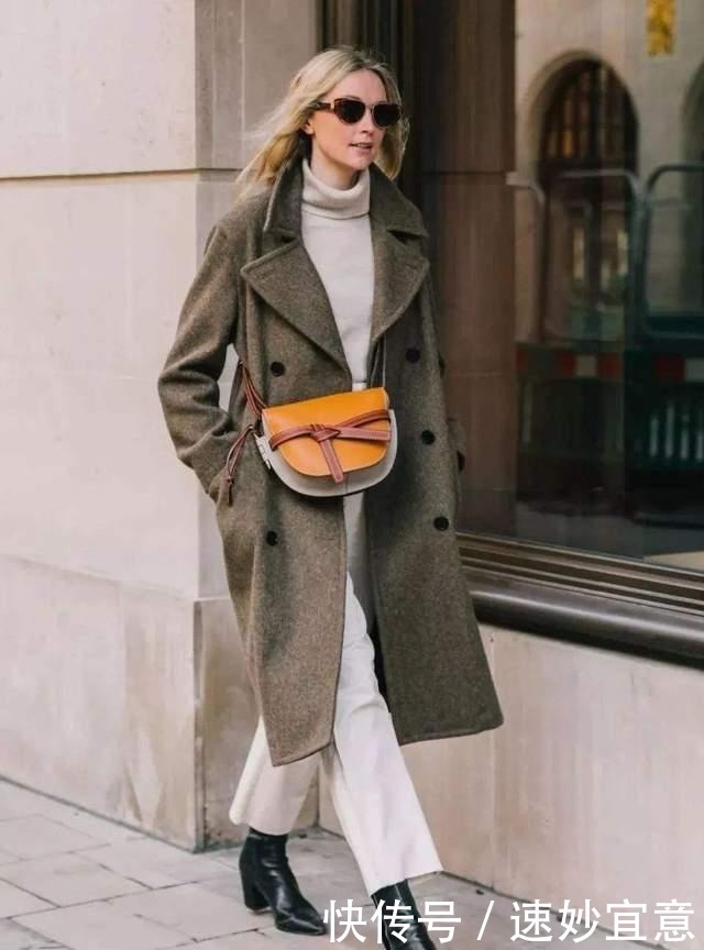 小腿肚中间|最近火了一种新穿法,叫“过膝不过踝”,时尚保暖,小个子也适合