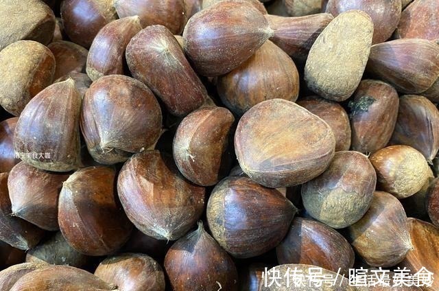 扁形|板栗买圆的还是扁的好教你4个挑选妙招,买到手的个个香甜粉糯