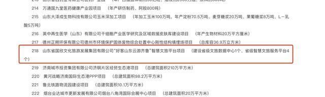 国欣文旅“好客山东云游齐鲁”智慧文旅平台项目入选2021年省重大项目