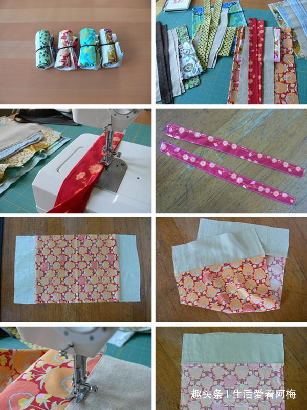 23种手工布包的做法，承包所有的收纳，旧衣服就能做，附教程