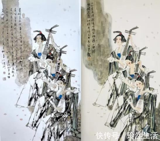 主席|美女美协主席抄袭，学习临摹从未参展不是借口，拿来获利就是侵权