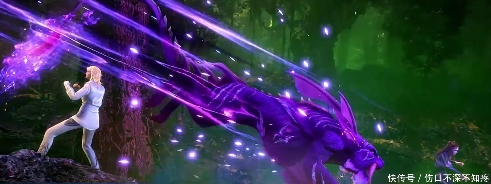 朱竹清第四魂技爆发,看到“分身鬼虎”,戴沐白偷着乐