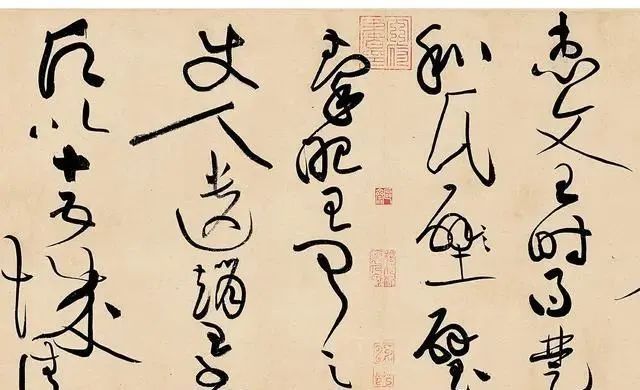 怀素@他被骂为“俗书”,多年不敢当众写书法,发愤图强,成为一代草圣