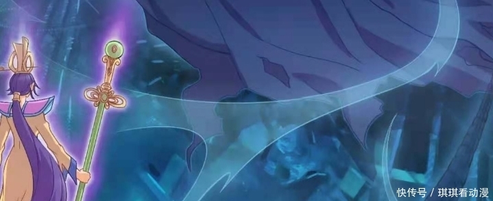 叶罗丽第9季漫画：第8位阁主的背影唯美，海王像野人，辛灵将回归