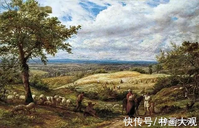 thom乡村生活｜英国画家林内尔纪实油画作品欣赏