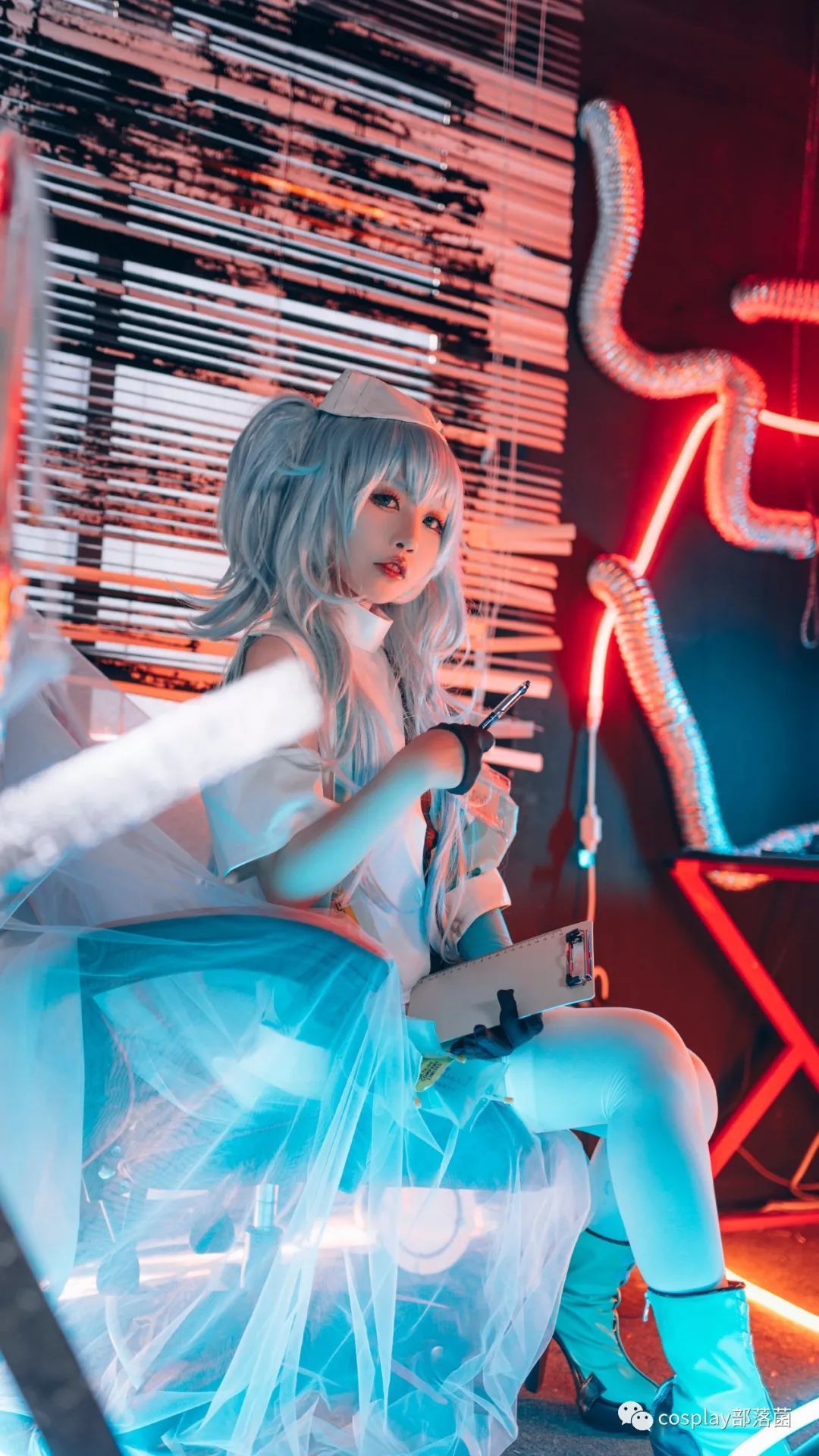 cos:云图计划芙洛伦cos正片@雪糕