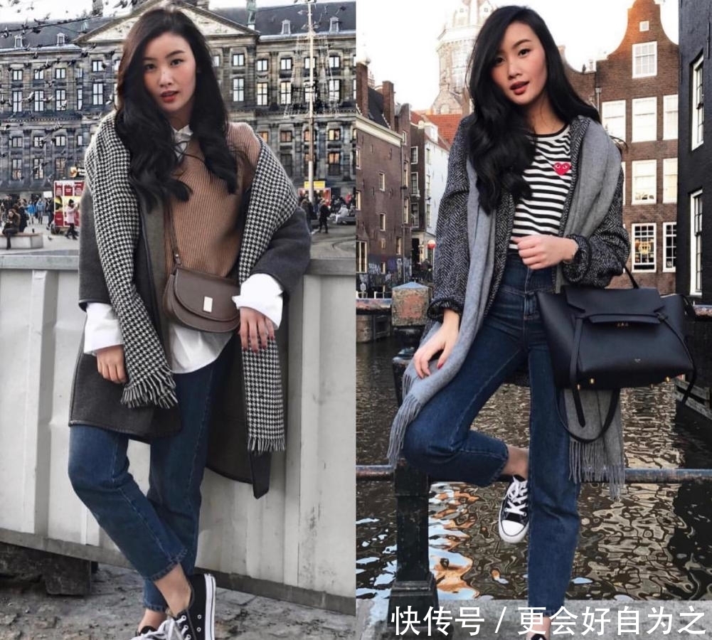 这位|冬天如何穿大衣?这位小个子博主教你如何做个气质的女人!