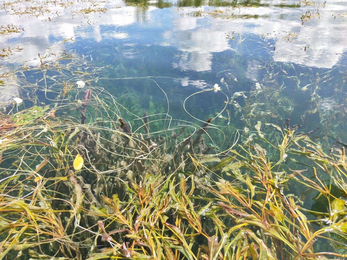 水天|胜似仙境映倒影，水天相接泸沽湖