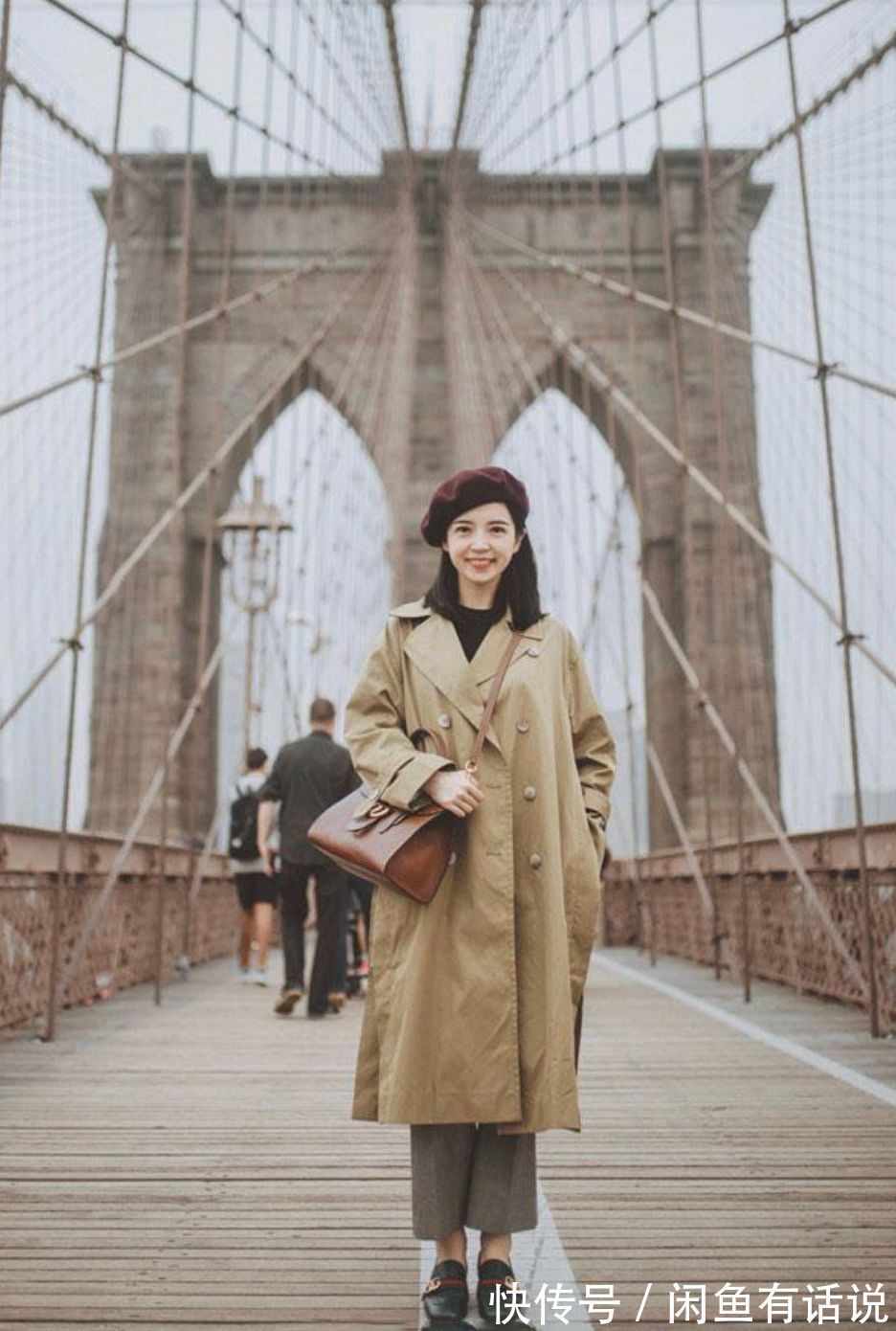 风衣 春天选对打底衫很重要,看三木母女就知道,配西装风衣都更精致
