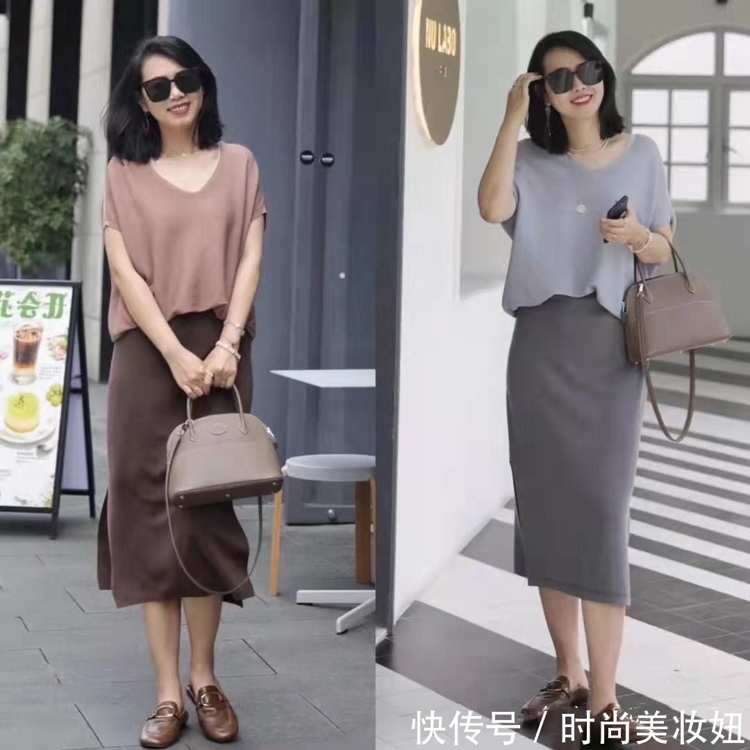坠感|这才是40岁普通人该有的穿搭,简约时髦不失优雅,好穿又显气质