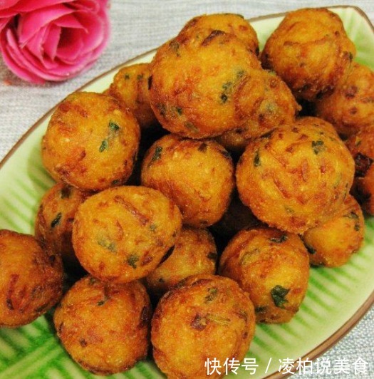 炸萝卜丸子时，还在用水调了解的人不多，难怪炸的丸子不好吃！