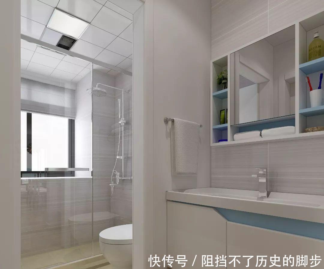 壁挂式|看完这些卫生间，真想回去重装了，太漂亮实用，还干湿分离