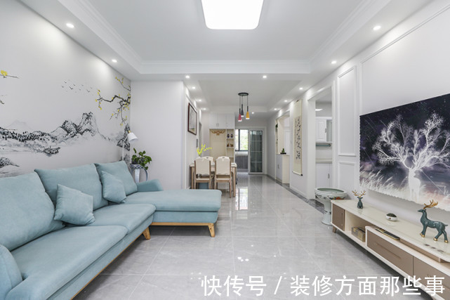 卫生间|100平简约二居室，通透大气华丽高柜，展现主人的内涵和品位