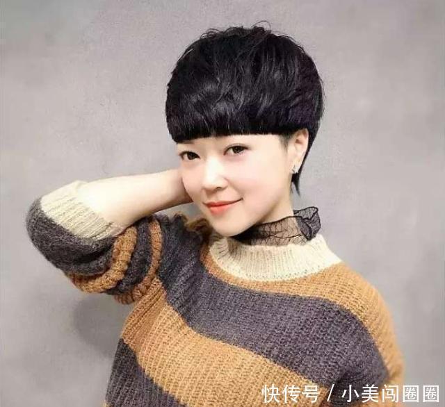 空气刘海|越随性越好看,9款时髦又高级的短发,优雅与精致让你赚足回头率