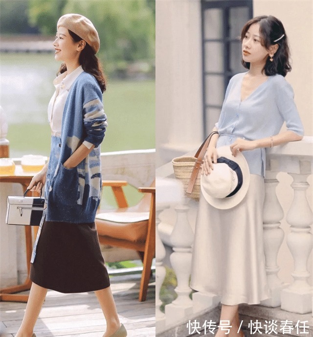 时髦 秋天别只会穿卫衣了,今年流行这种“奶奶衫”,时髦百搭又显气质