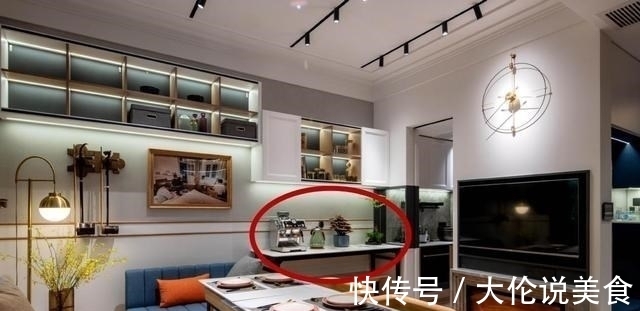 餐边柜|小户型不要再硬塞岛台了,10m长橱柜一分为三,中西双厨都满足