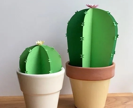 真正的懒人盆栽,不用任何管理也能花开常在!DIY纸艺手工附教程