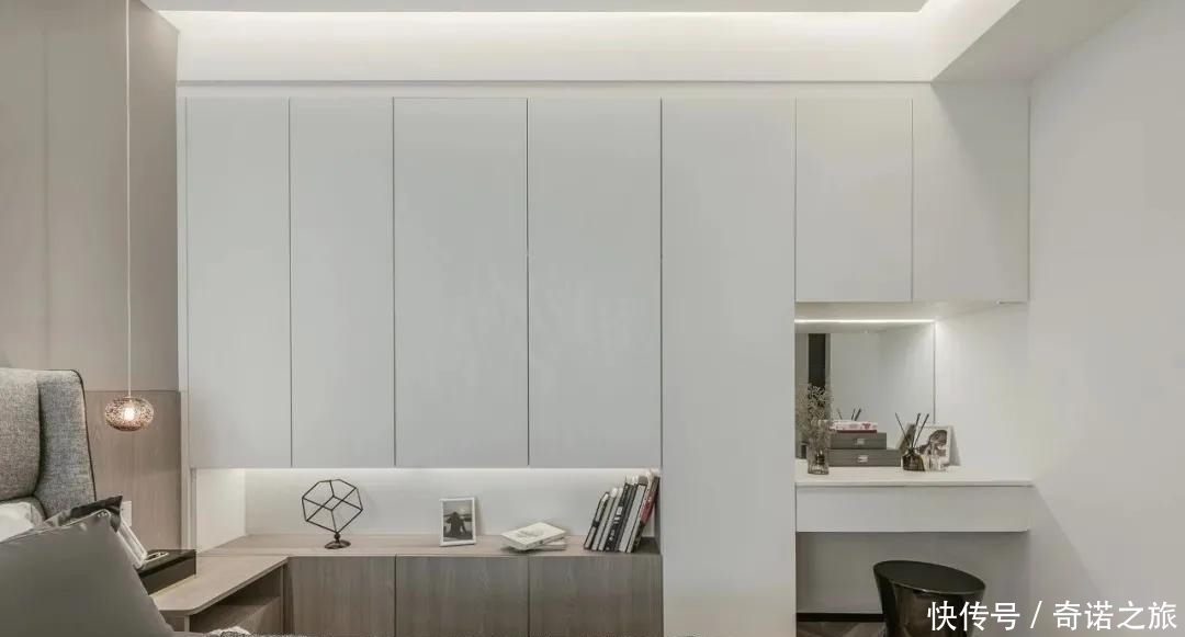 57平旧房改造成三居,电视柜、餐边柜、