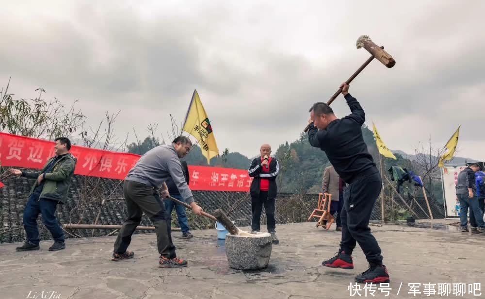 湘西年味:打年粑