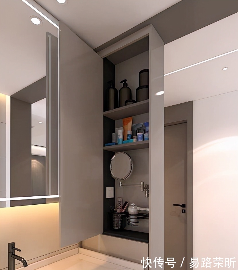 洗手台|一个真正好住的家,柜子不在多,而在于精!