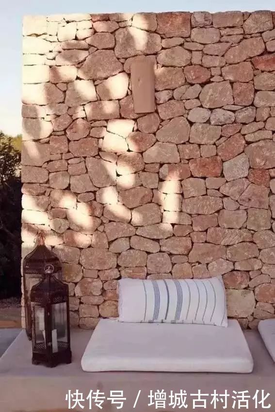 院落|一面石头墙,惊艳整个乡村院落