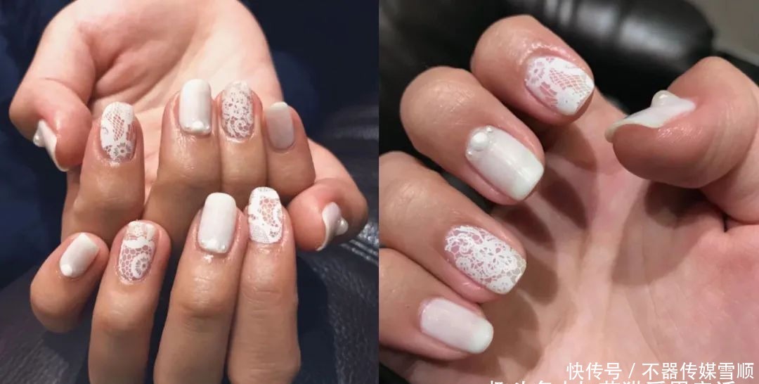 亮片|一眼就很仙气的美甲,美甲师:又到了考验我的时刻了!