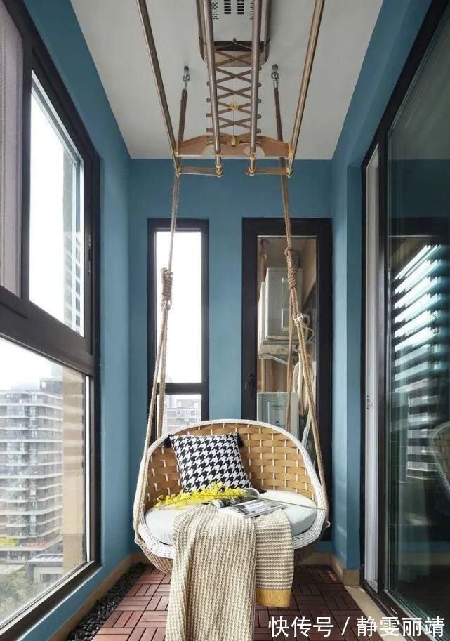 阳台|越来越多人阳台不铺瓷砖，如今用它来代替，太聪明了