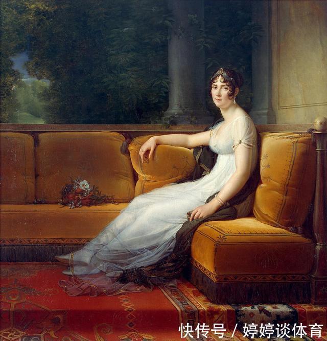 ·热拉尔|雅致?妩媚?雷卡米埃夫人像,19世纪一对师生新古典与浪漫的对决