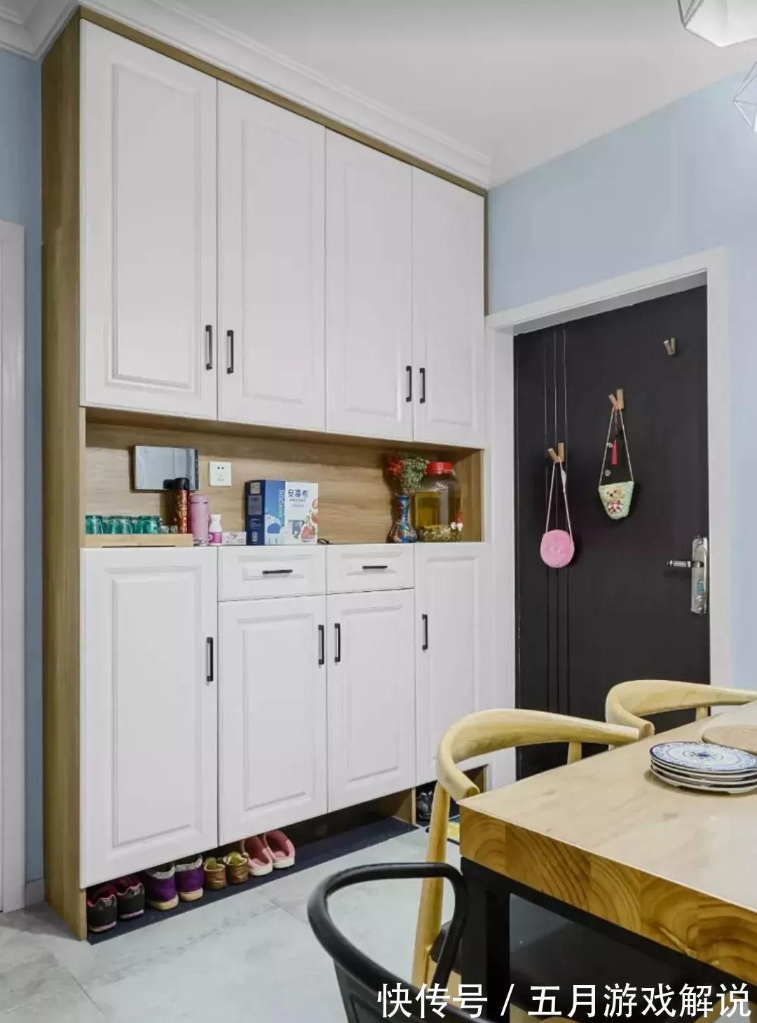 定制|新房的玄关鞋柜就该这么装,入门门面超实用大气,朋友看了超羡慕