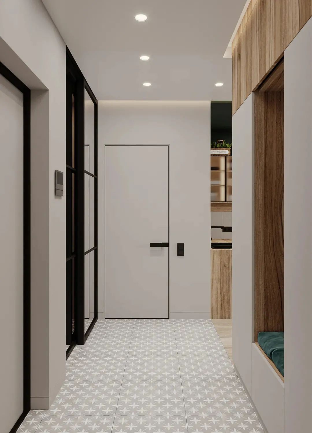 家装|80款入户鞋柜设计方案,人家这样装,太亮眼了