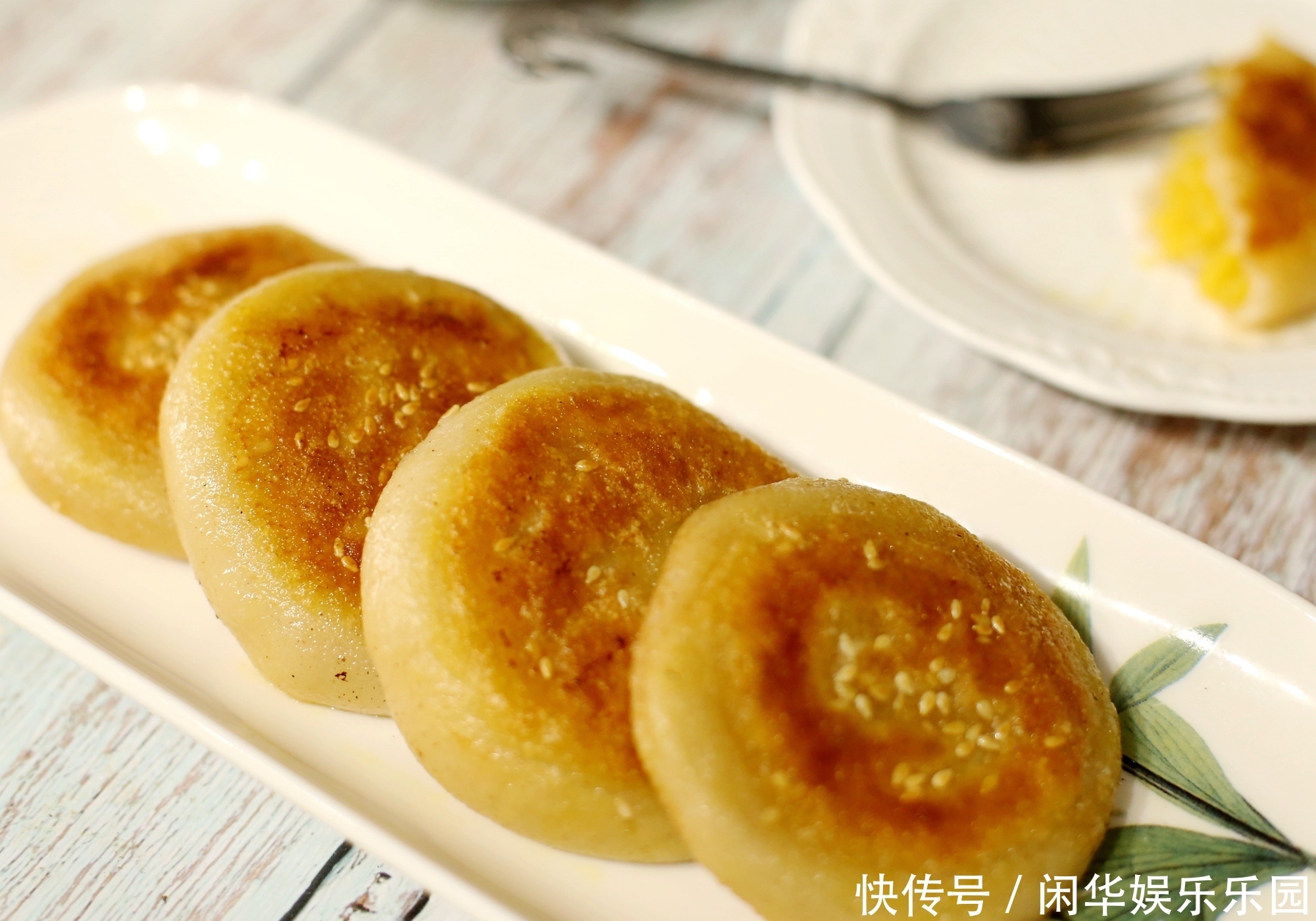 香甜|早餐饼又出新花样!现在吃正当季,香甜软糯,完美对付挑食的娃!