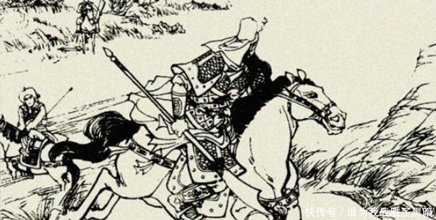 说唐&魏文通举刀斩秦琼，此人在对岸大吼两声，魏文通两手流血回马逃走！