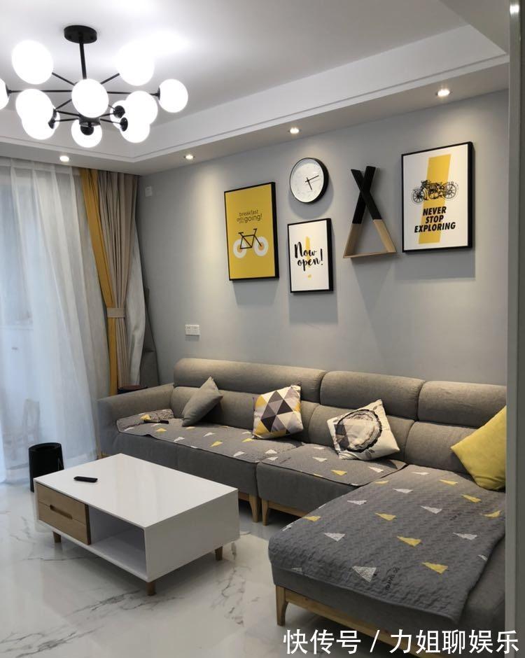 瓷砖|北欧风新房装修花了15万,照着样板房装省了不少设计费,很是漂亮