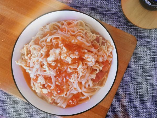 鸡蛋油|西红柿鸡蛋面