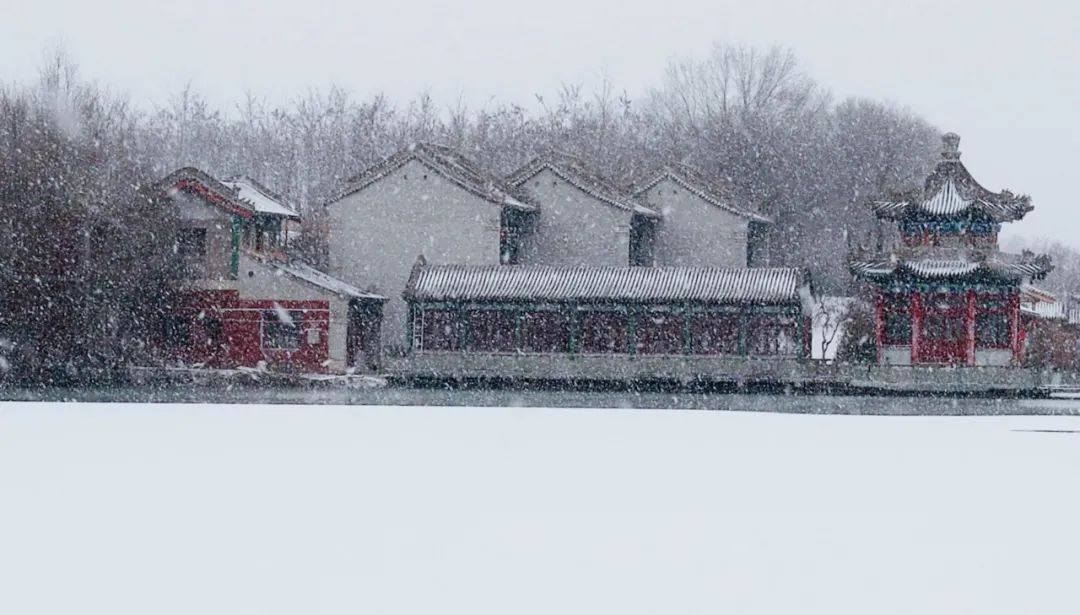 静谧|大美临洮：明园落雪，静谧深沉中国风！