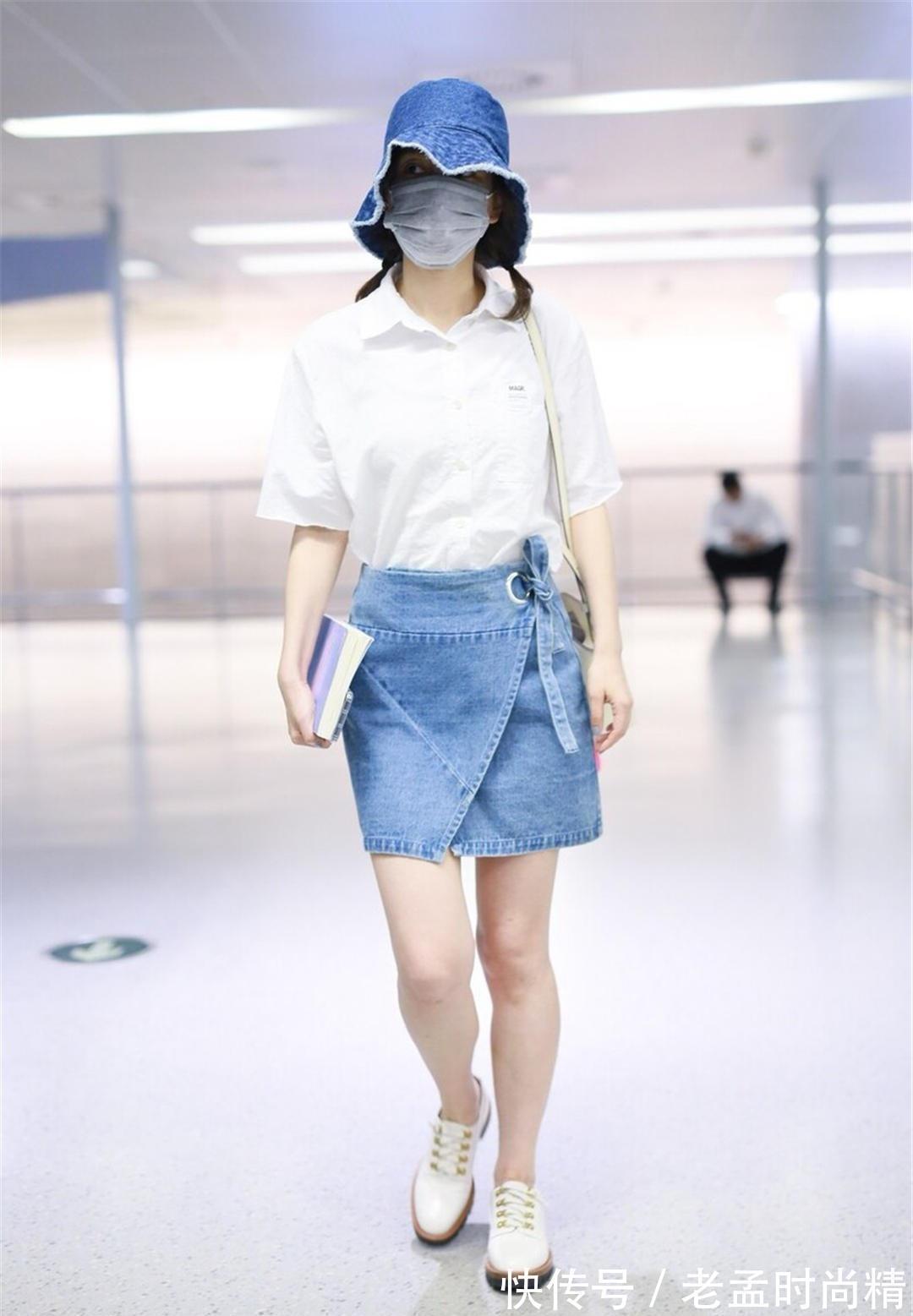 半裙|牛仔半裙可休闲也可以温柔,简简单单也好看