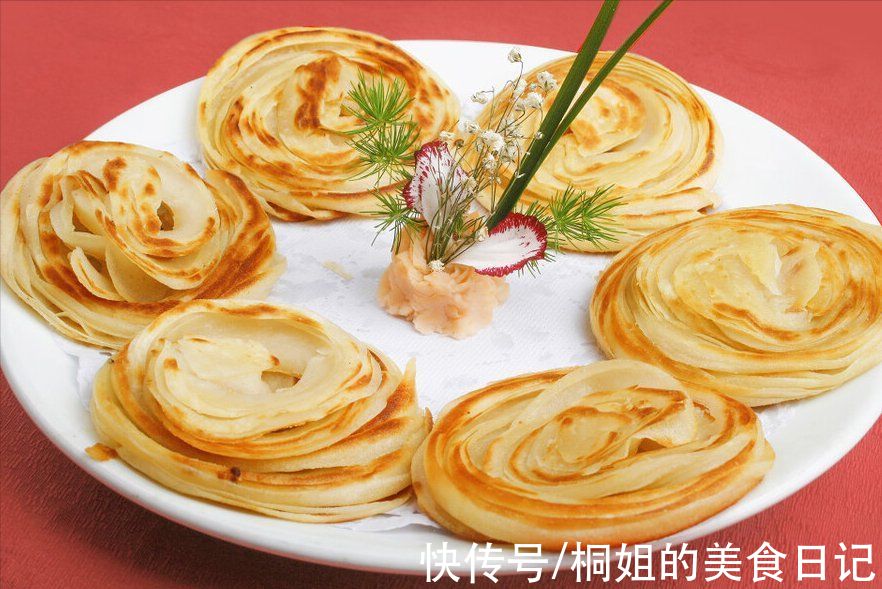 手把手教你做盘丝饼,焦香酥脆,层次分明,一圈一圈撕着吃