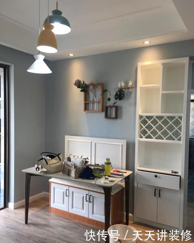 四条腿|晒晒保洁完的新房，全屋差个电视就齐了，邻居居然给电视墙打60分