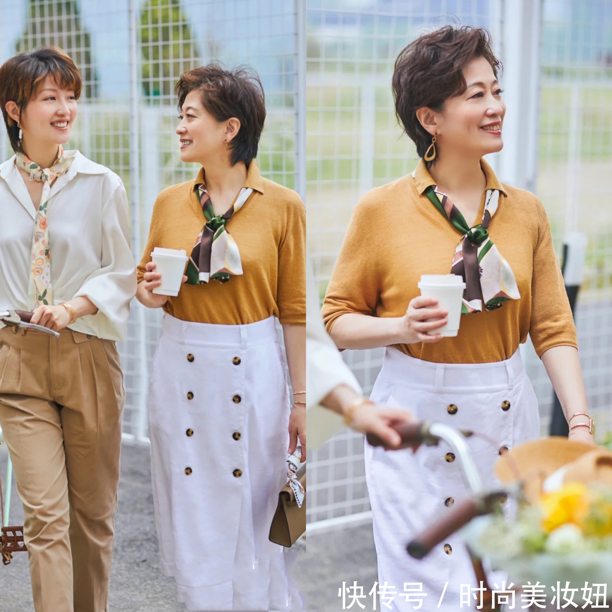 洋气|这才是60岁该有的高级穿搭，时髦洋气又减龄，照穿气质翻倍