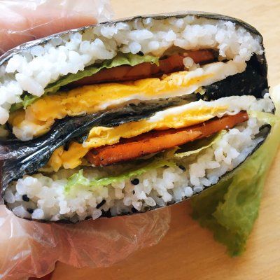 沙拉酱|元气早餐 多彩饭团