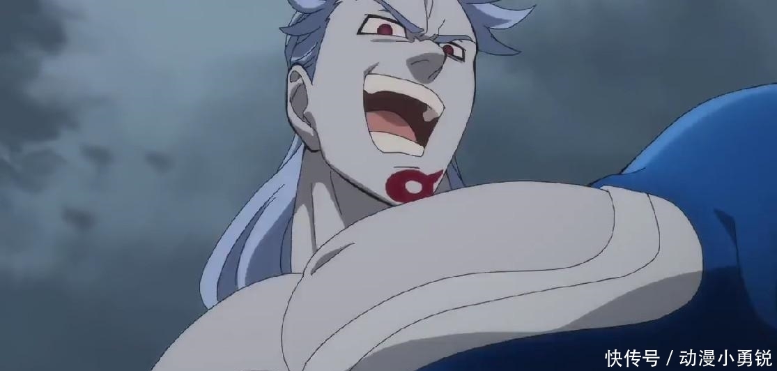 七大罪剧场版: 敌人瞧不起团长, 出言讽刺, 团长变身后立马认怂!