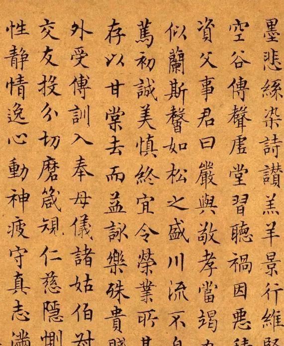 名家|明朝楷书以他为首,多位名家盛赞,这个“笨小孩”的字太美了